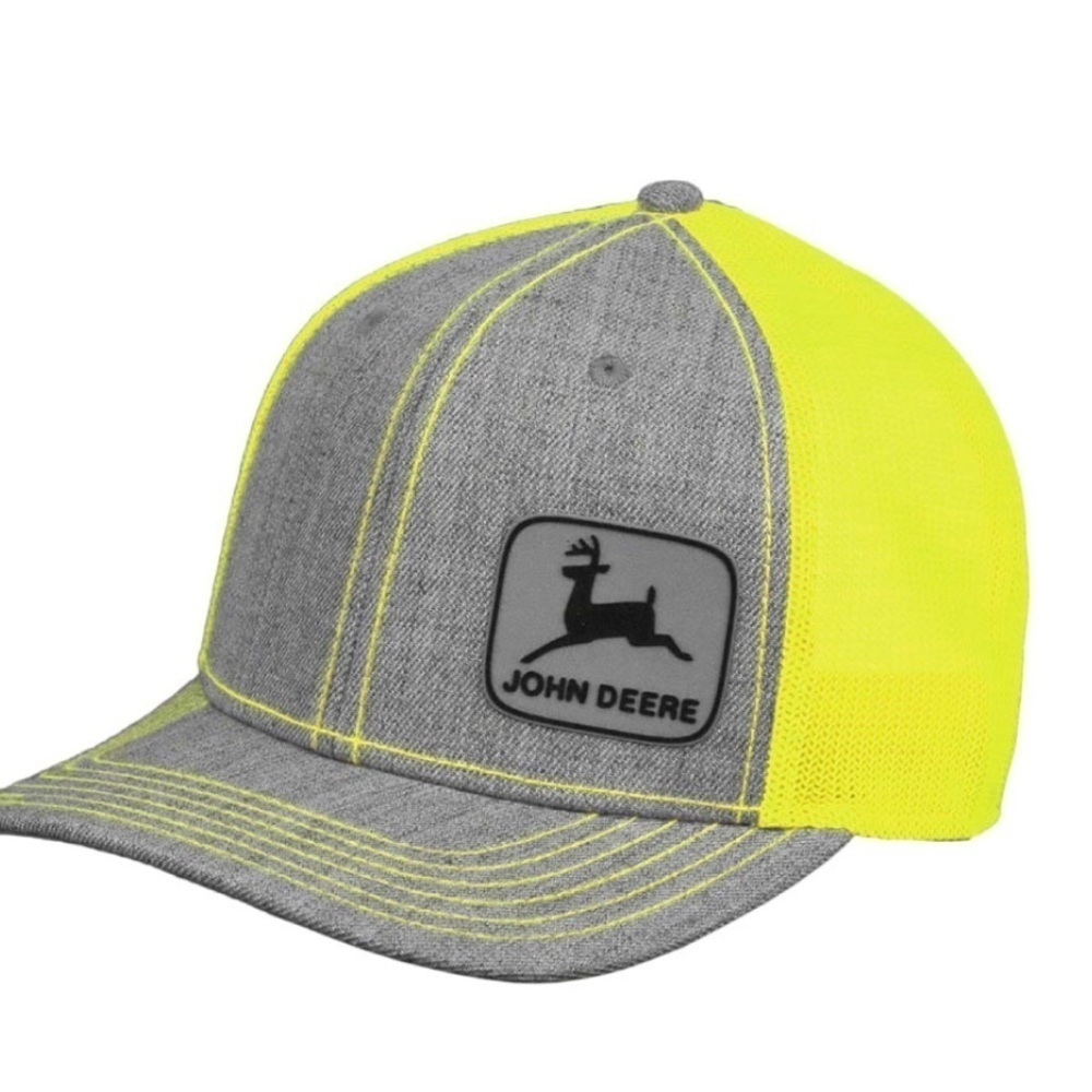 John Deere Rubber Patch Cap